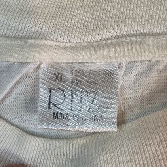 Vintage 1992 Chicago Bulls DouBull TrouBull Tee XL Ritz Magic Johnson T’s - Picture 4 of 11